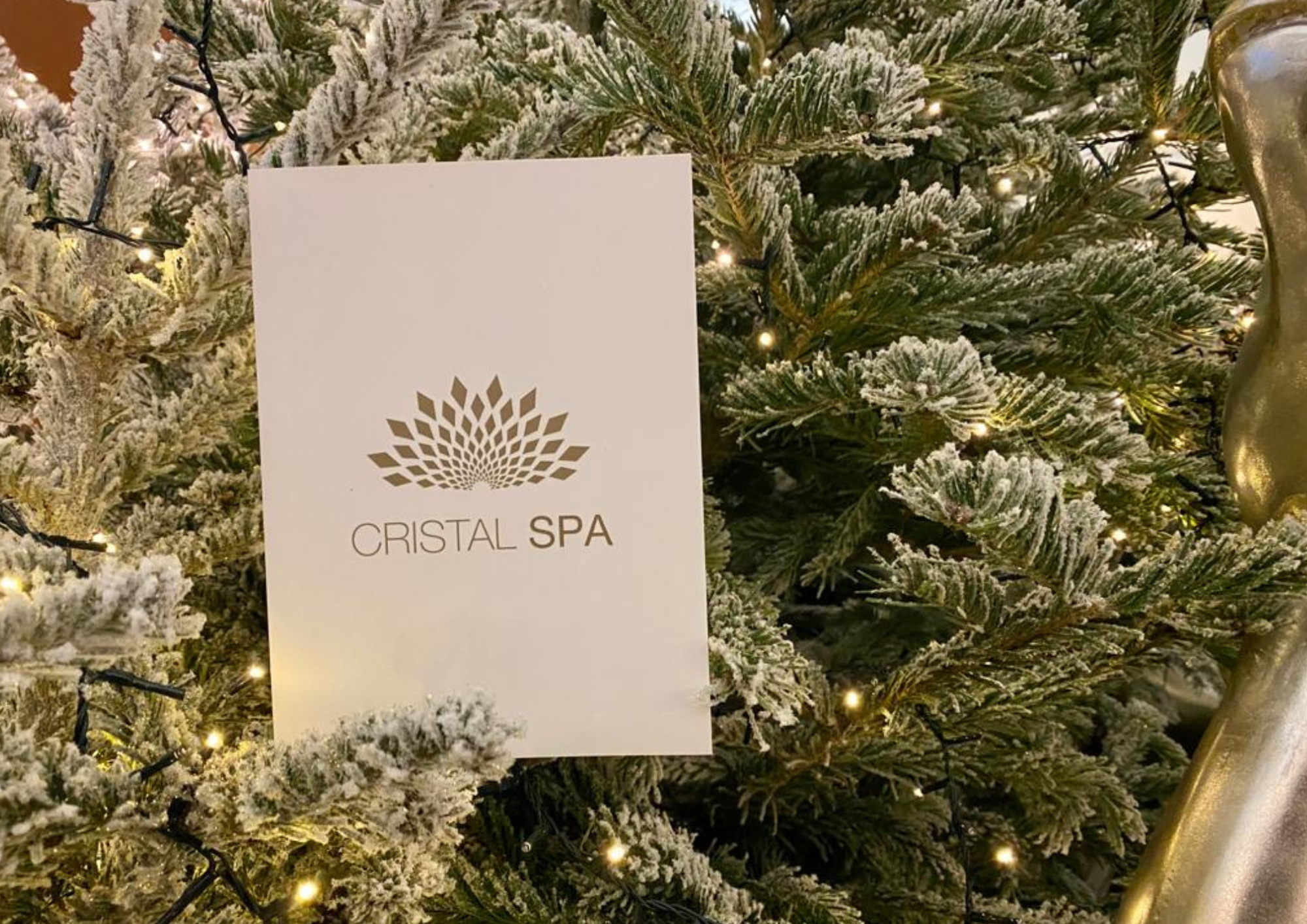 À Noël, offrez du bien-être Cristal Spa 