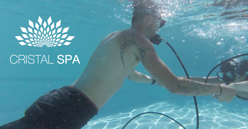 UNDERWATER RELAXATION AT CRISTAL SPA